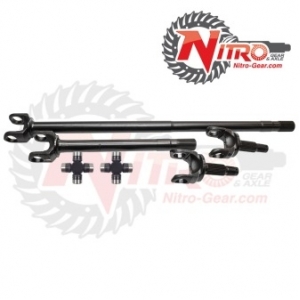 NITRO GEAR 2007-2014 Jeep Wrangler JK Rubicon, Dana 44, 30/32 Spline, Nitro Front Chromoly Axles