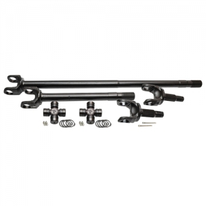 NITRO GEAR D44 19/30 Spline 4340 Front Axle Kit W/ Nitro Excalibur Joints, Ford F250 (9.72" Out